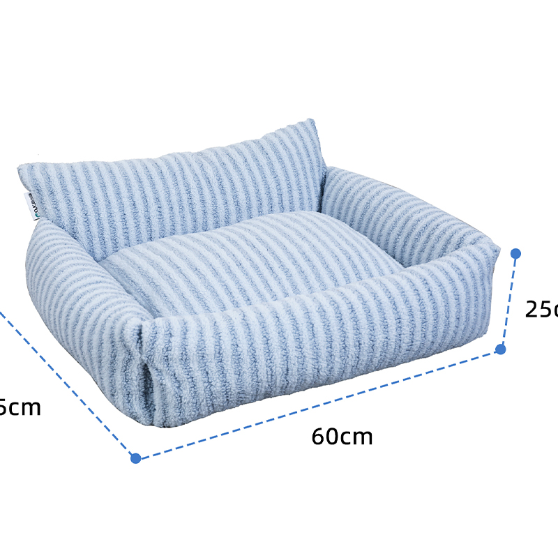 Gestreept huisdierbed