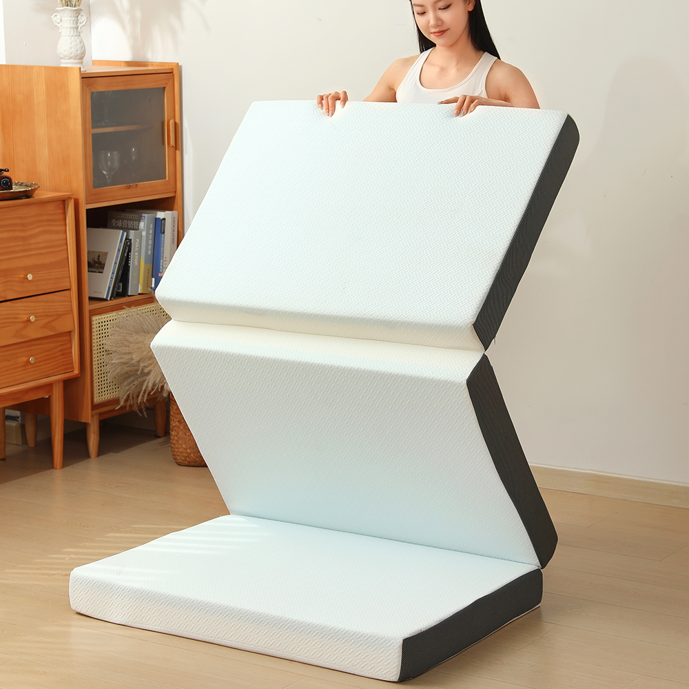 Drievoudige traagschuimgelmatras in Japanse stijl