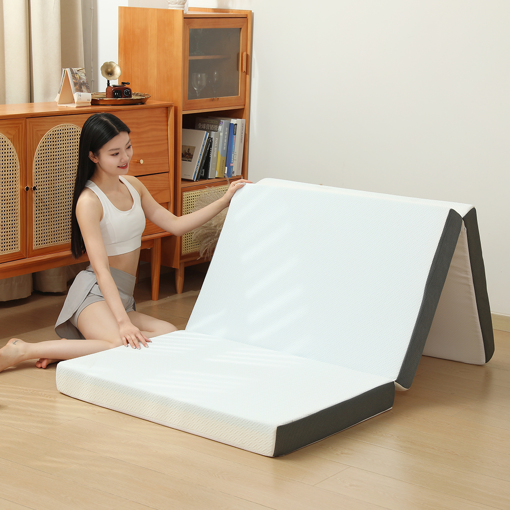 Drievoudige traagschuimgelmatras in Japanse stijl